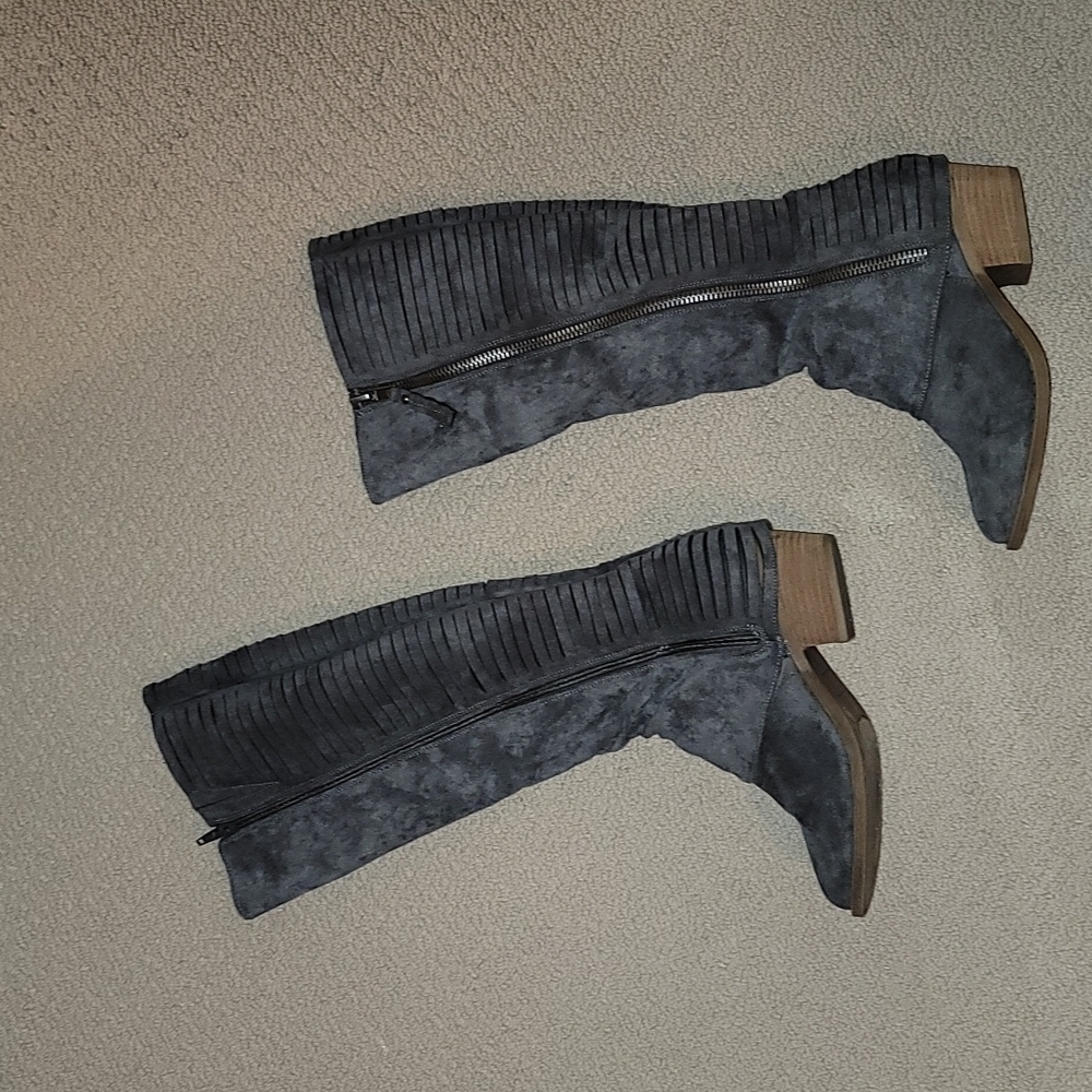 Very G Gray Boots